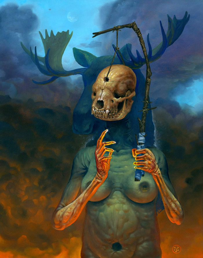 Prayer Skull - Jeff Christensen