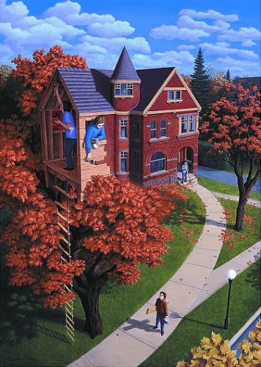 Tree-House-in-Autumn
