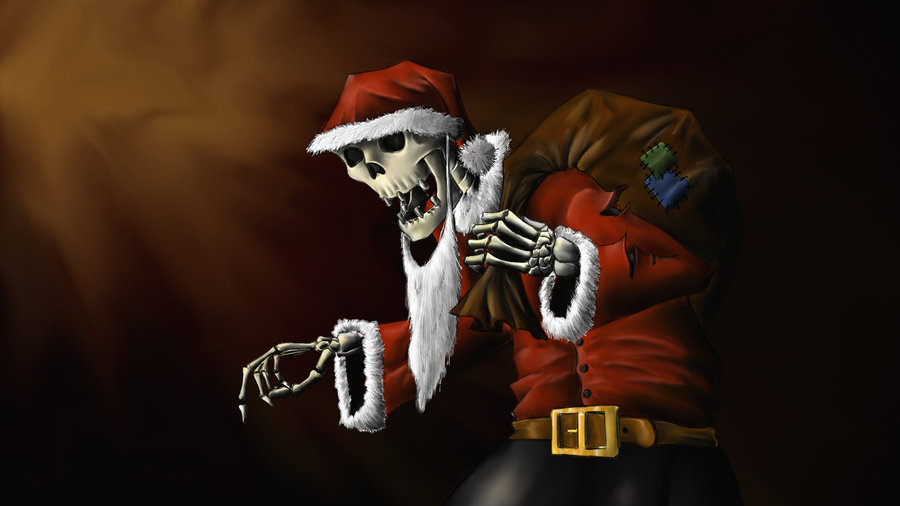 Santa Claus Skeleton